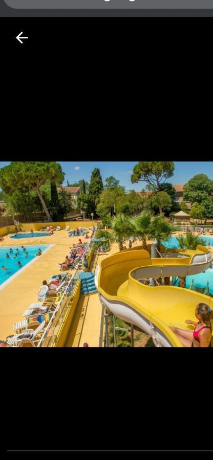 Camping Parc Les 7 Fonts Agde Exteriör bild